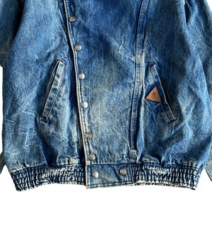 Vintage 90s Denim jacket -chemical wash-