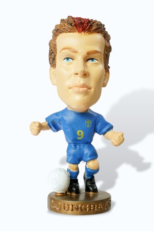 Fredrik Ljungberg / フレドリック・ユングベリ / Sweden Away No.9仕様 / Corinthian ProStars Club Gold World Greats / CG202 / 2003 / Gold Base