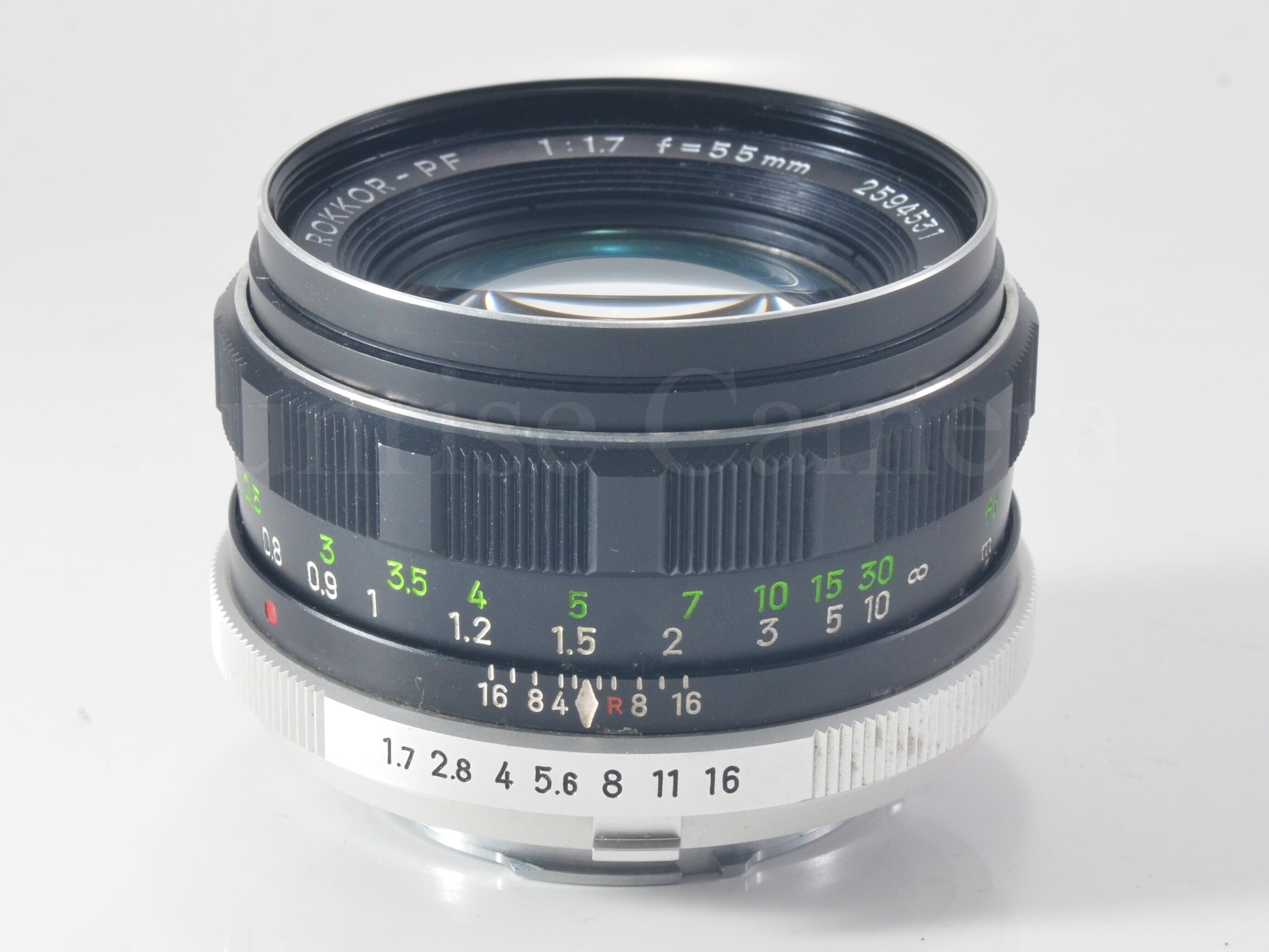 MINOLTA MC ROKKOR PF 55mm F1.7 整備済 ミノルタ 単焦点レンズ (55564