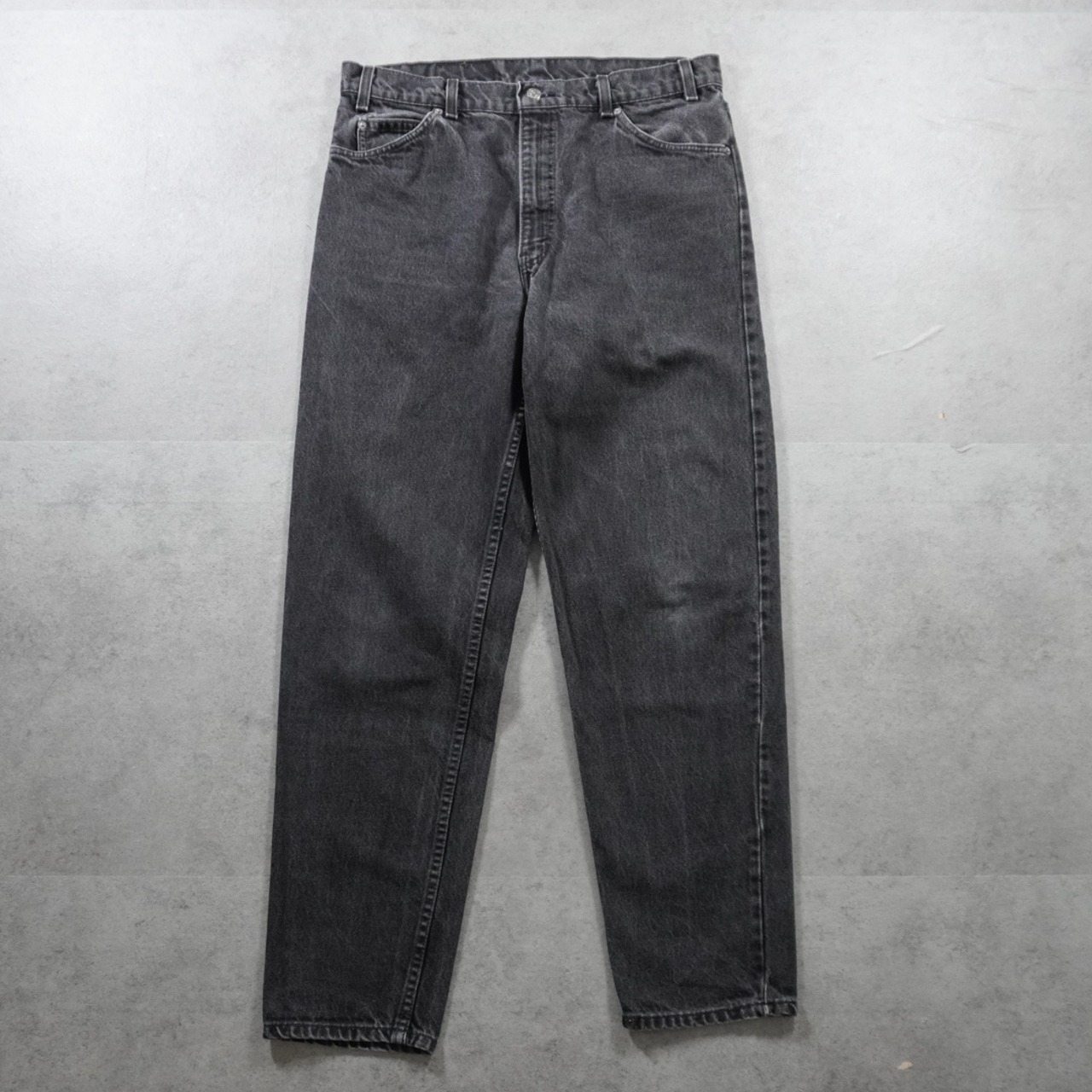 90s Levi's 550 black denim "made in USA" W36L32 古着 - 2