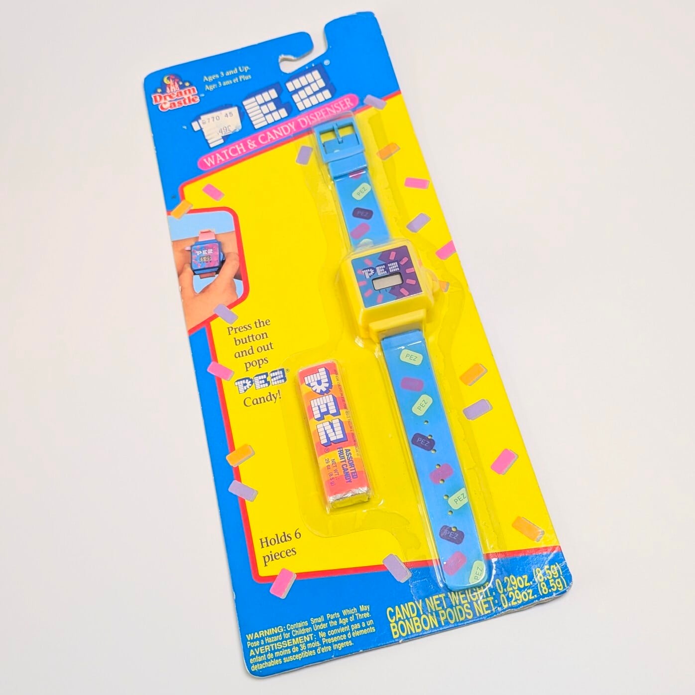 ☆ VINTAGE1994 ☆【 PEZ / ペッツ 】 『 WATCH & CANDY DISPENSER 』PEZ / ペッツ 〚アメリカン雑貨 アメトイ〛