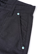 COOLAロゴコットンハーフパンツ (BLACK) CQ-47015