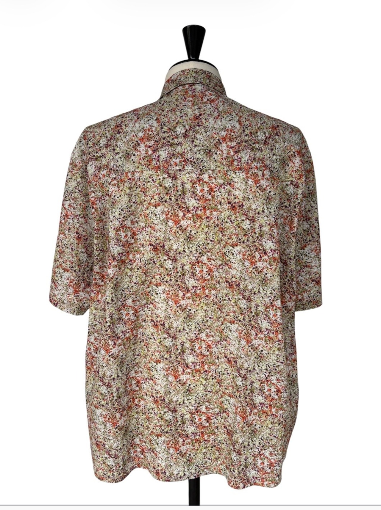 【 HeArT&Co. (ハートアンドコー) 】 半袖 LIBERTY生地シャツ 日本製