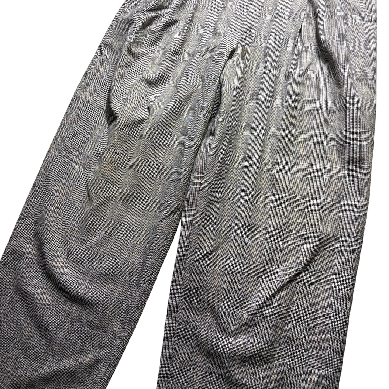 GIANNI VERSACE glen check suits set-up