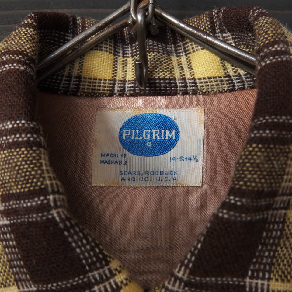 60's Pilgrim ウールシャツ DEADSTOCK | 古着 通販 relddot | レルドット powered by BASE