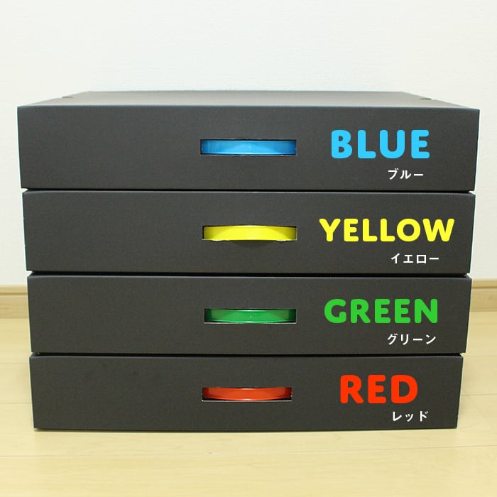メモリアルボックス 【色選べる3個セット】組み立て不要 | 【TAKEMEKI