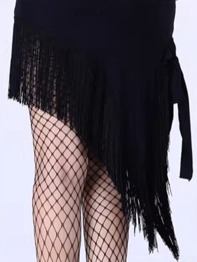 フリンジ アシンメトリー ミディ カットアウト ワンピース　ds1484