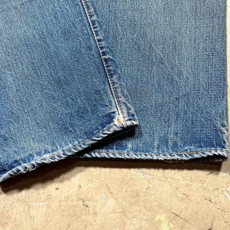 70's Levi's リーバイス 501 66前期 デニム スモールe 刻印6 バック
