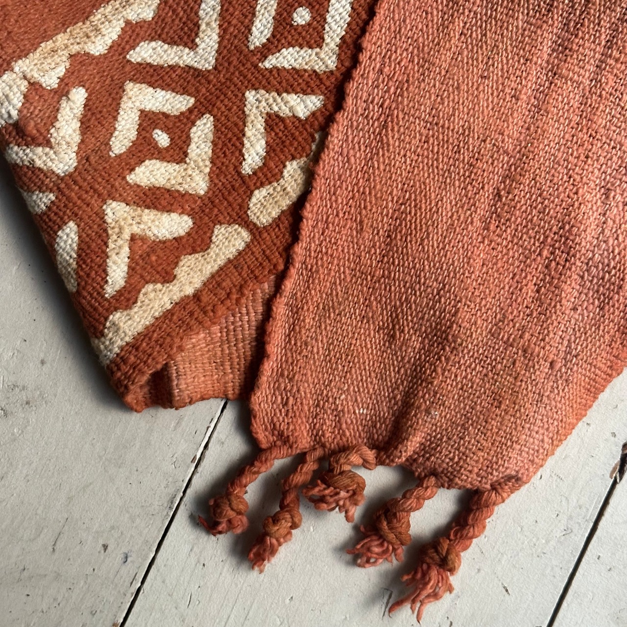 《No.004》ボゴランベルト 黄 泥染め 幅約14×長さ約155cm ※今回に入荷分は画像12-20枚目