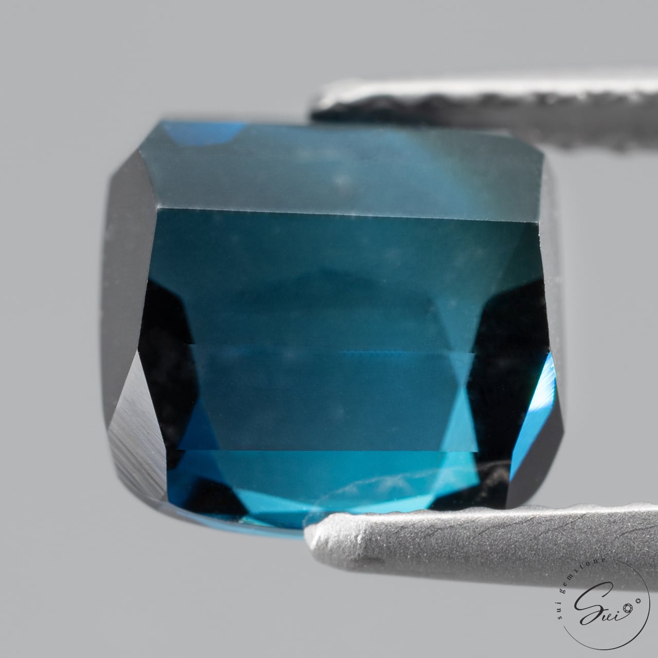 天然【非加熱】インディコライト・トルマリン 2.562ct 日独鑑別書