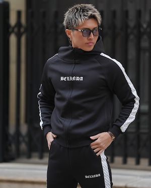 MONOGRAM LINE SWEAT HOODIE【BB25032】