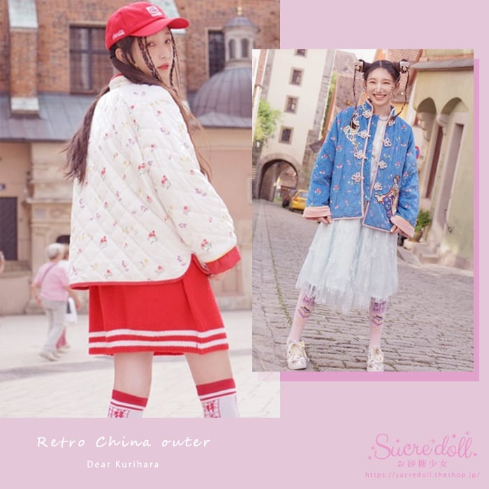 [2color] Retro China Outer