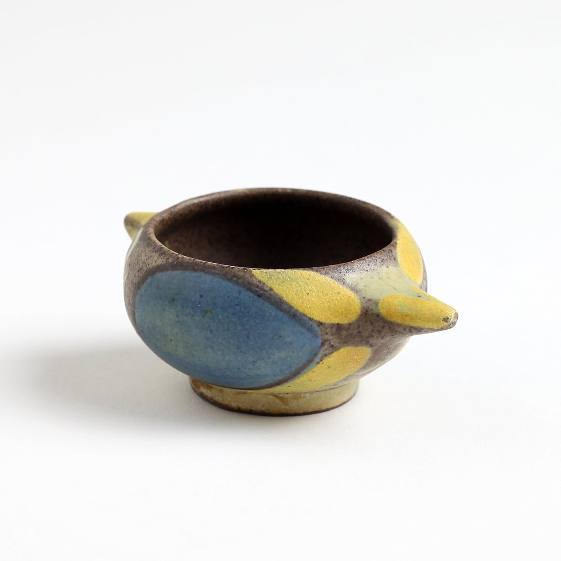 DYBDAHL/ディブダール/小鳥エッグカップブラウン系北欧雑貨