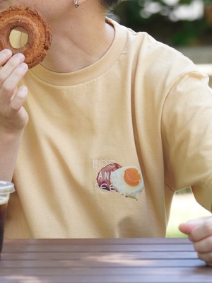 【マスタード】かくれんぼバナナTシャツ ハムエッグVer.