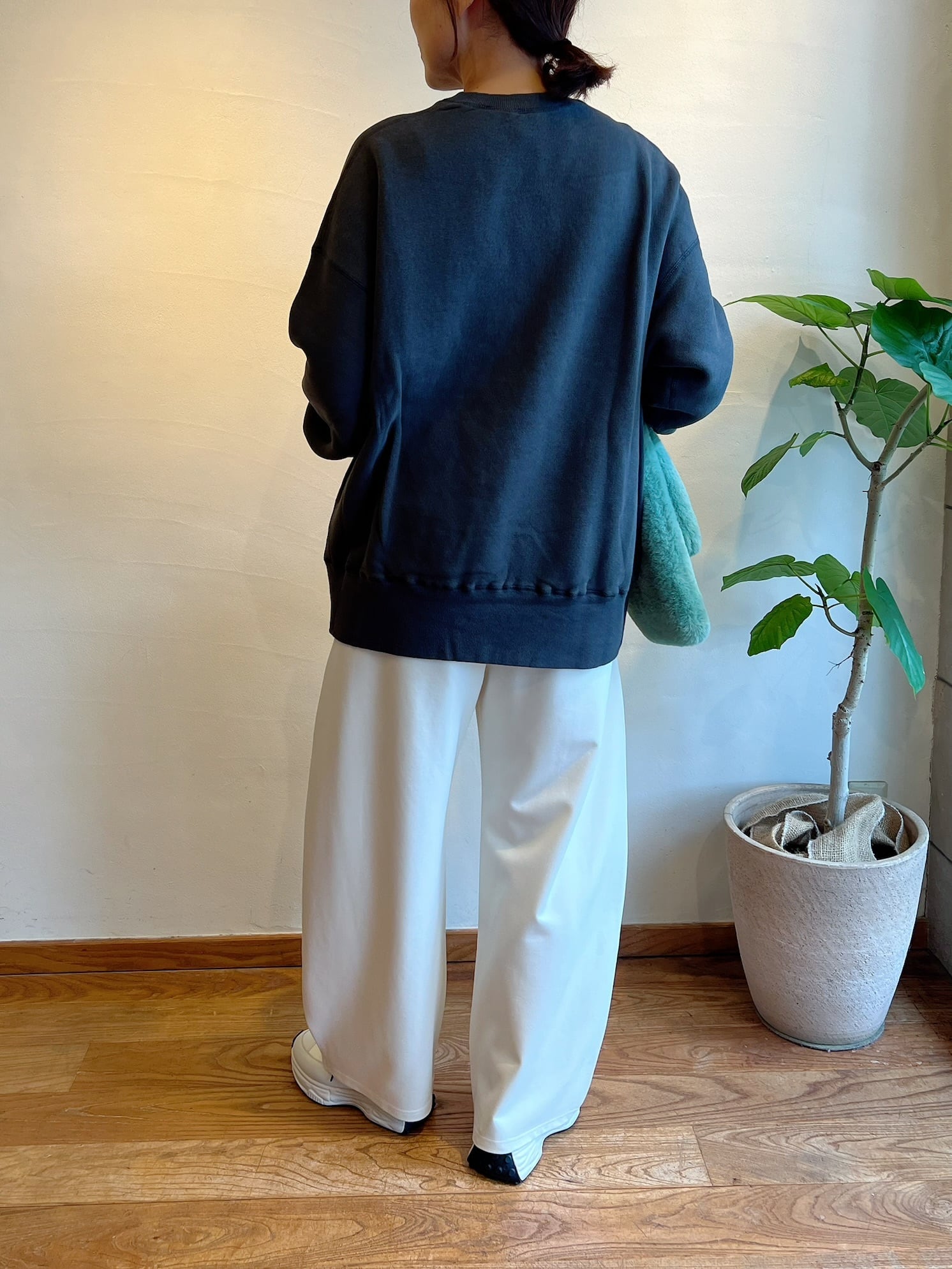 TICCA / ダウニーウラケプルオーバーuni | anouk