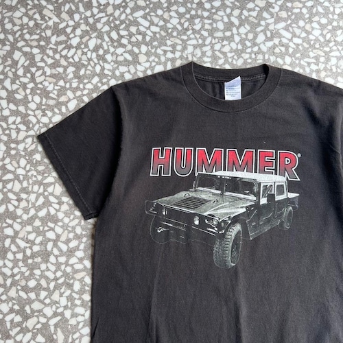 DELTA / 90-00's HUMMER print T-shirt size M