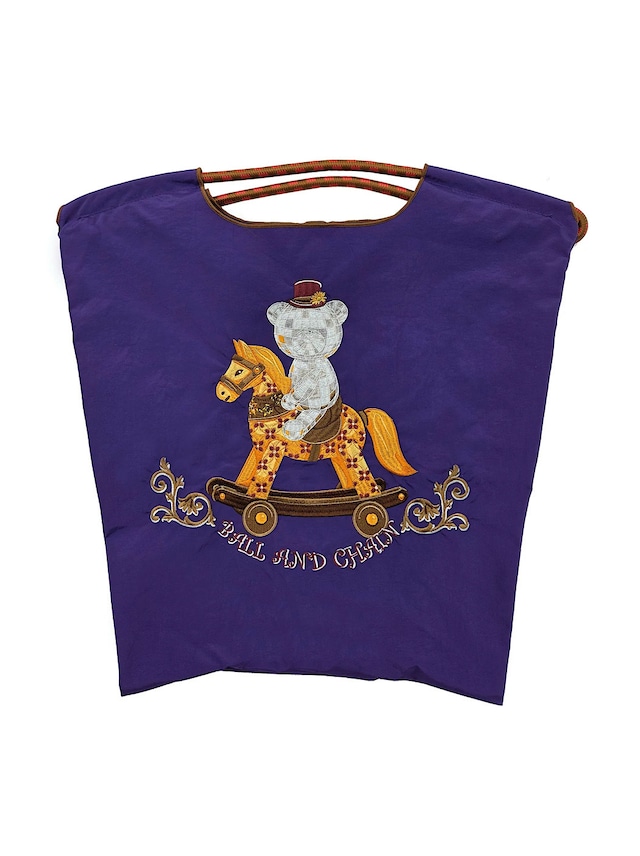 Ball&Chain　ショッピングバッグ  M size【Rocking Horse】