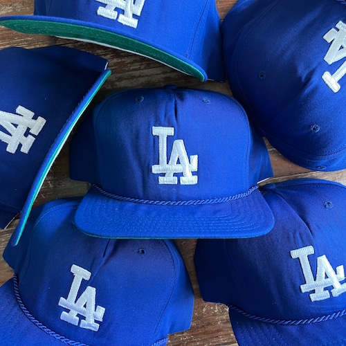 Circa 1970's "New Era" LA Dodgers Snapback Baseball Cap/ Made in USA