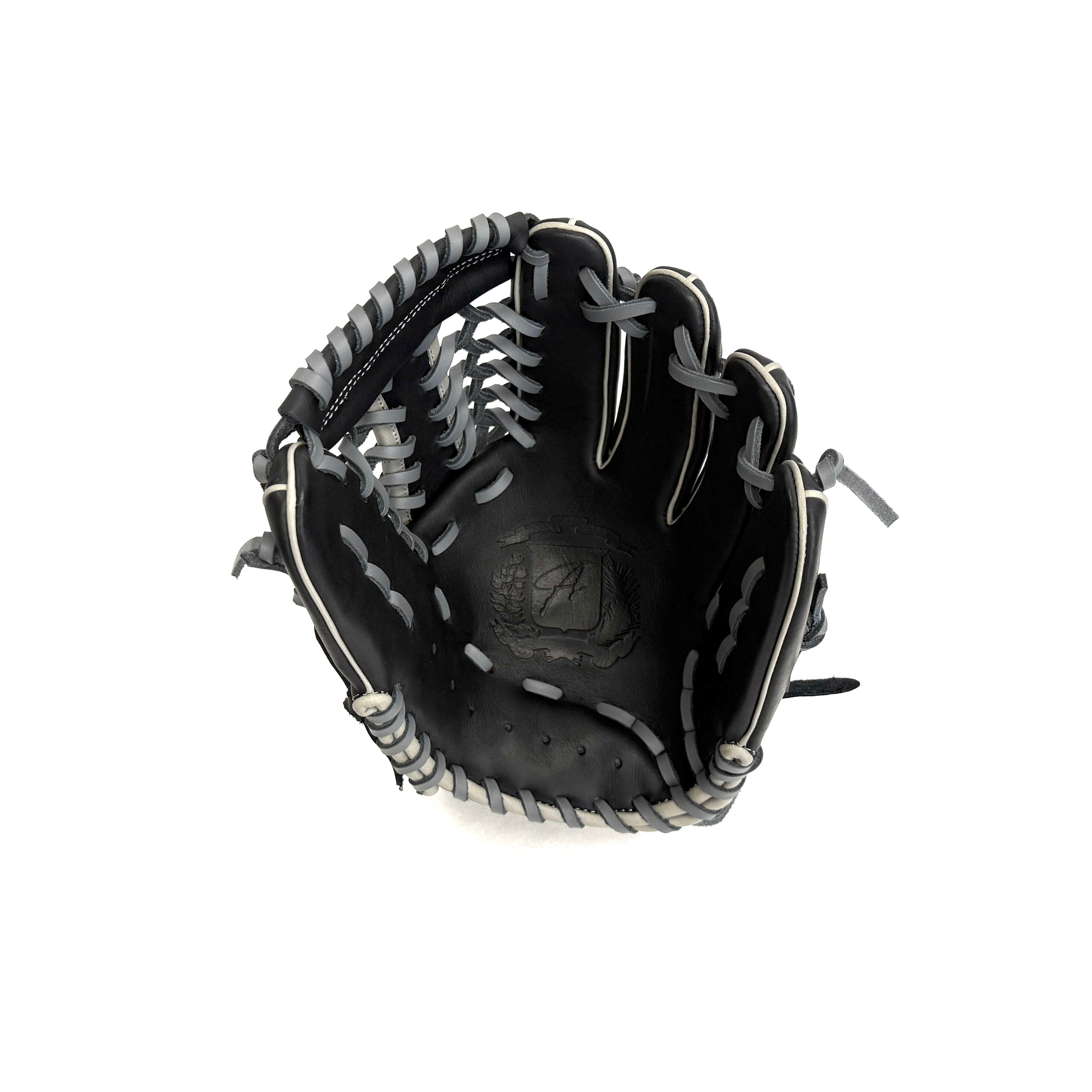 Alegria 少年軟式グラブ AG-J1V：ブラック×グレー（4〜6年生） | GLOVE