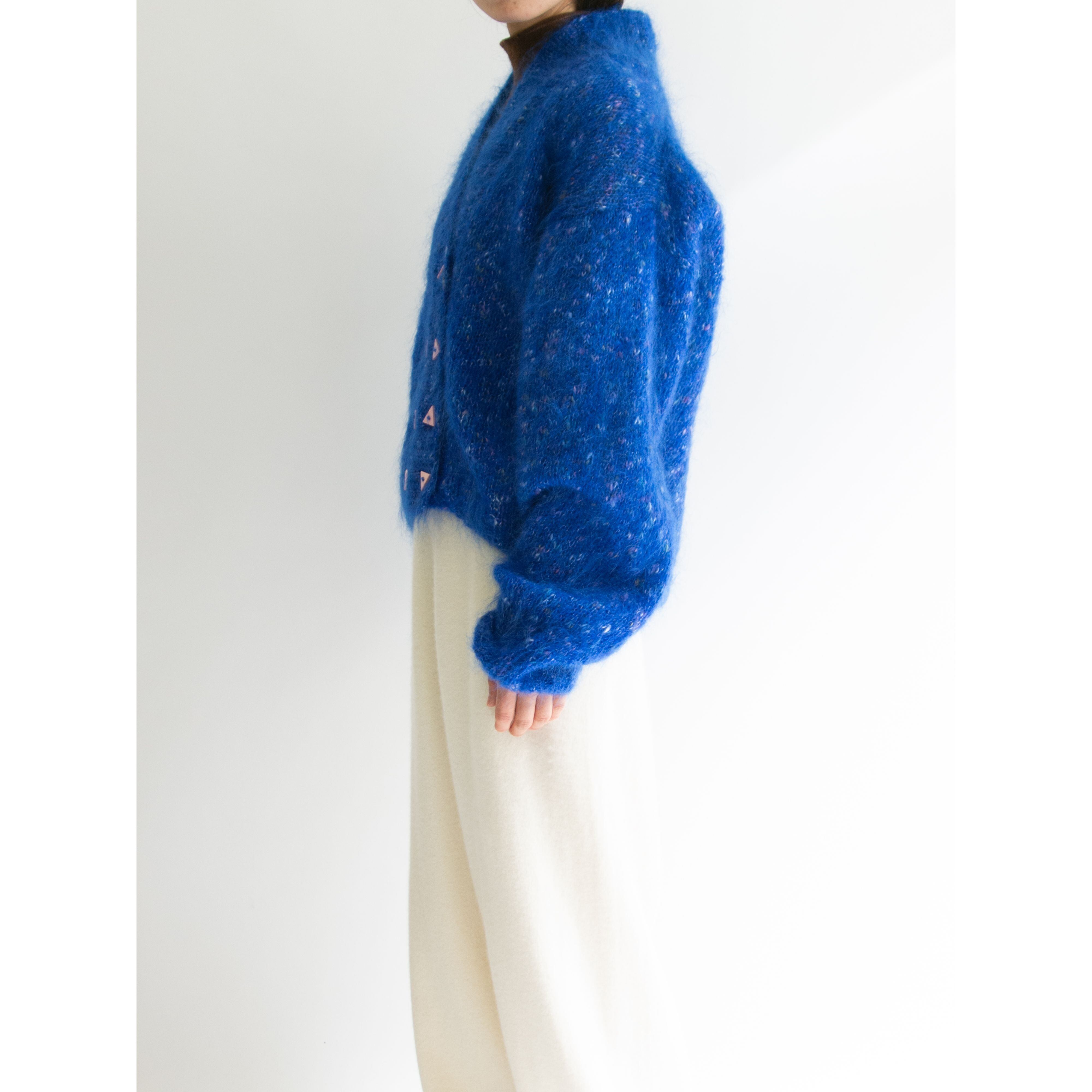 【Unknown Brand】Oversized Mohair Knit Cardigan（オーバーサイズ モヘヤニットカーディガン）