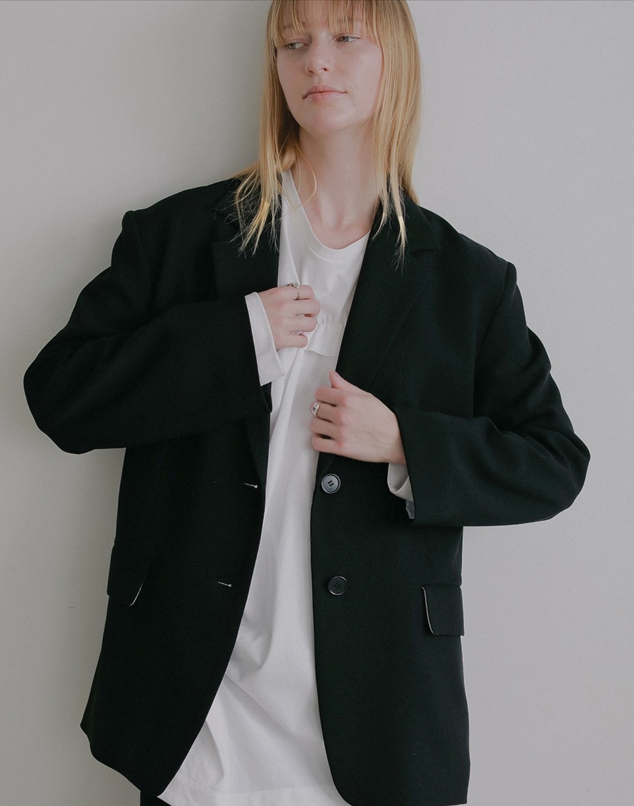 MANOF OVER SIZED LAYERED JACKET 2色展開