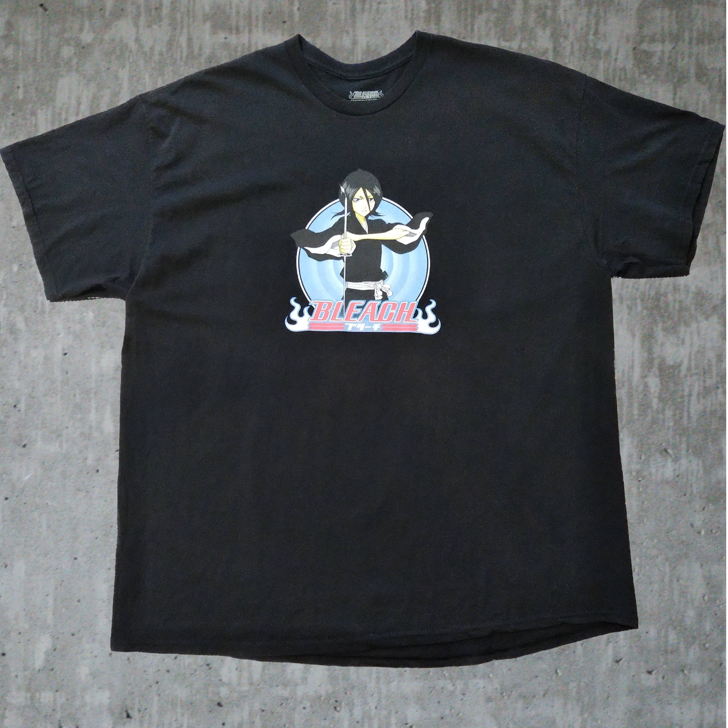 古着 bleach Tシャツ XL 黒 ルキア ブリーチ goat crew * | GOLD MINE