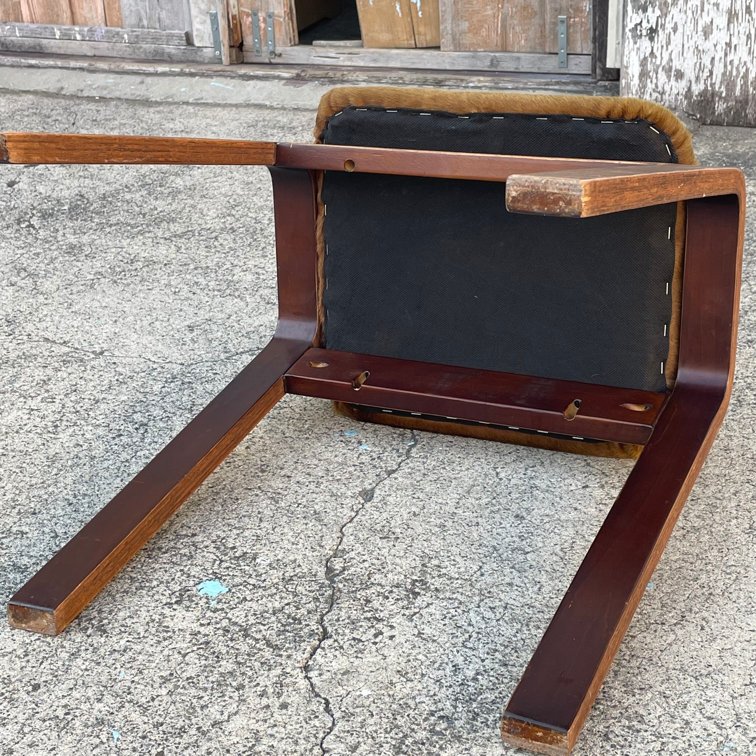 メゾンドゥファミーユ ハラコ スツール/オットマン