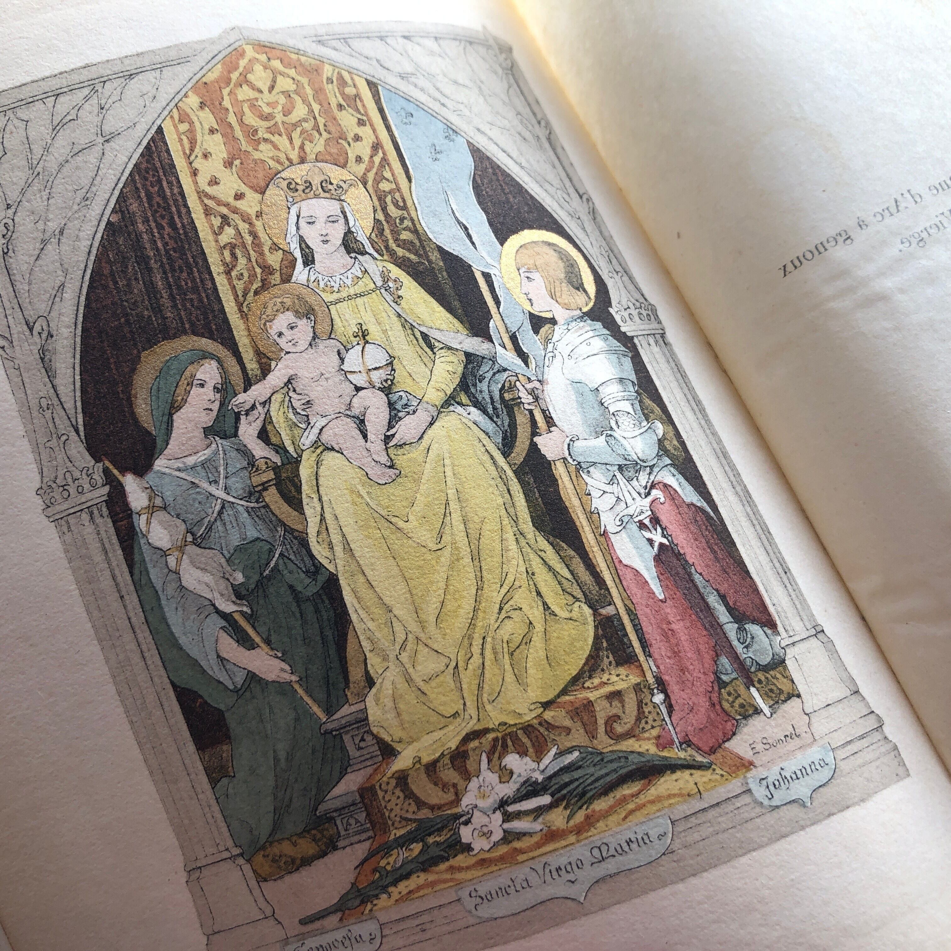 祈祷書「フランスの聖女」 | メルキュール骨董店 祈祷書「フランスの聖女」 | メルキュール骨董店