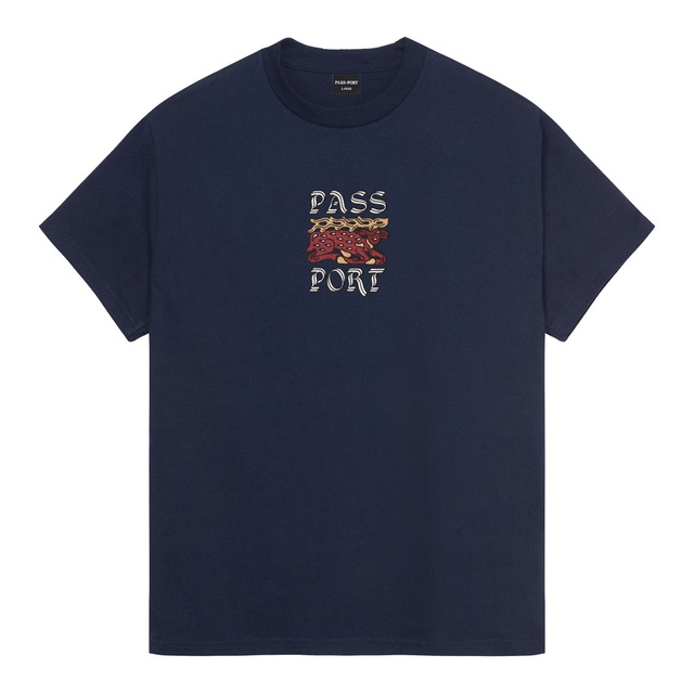 【PASS~PORT】Pass~Port Antler Tee - Navy