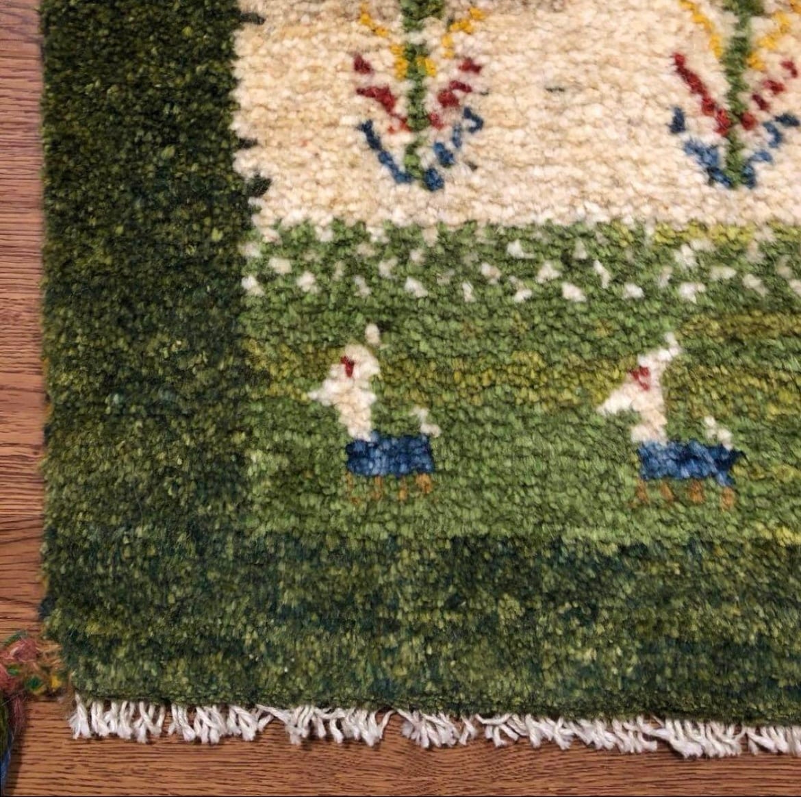 ペルシャギャッベ (ギャベ) ギャッベ 玄関マット No.GM-327 | A's Rug