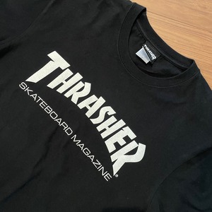 【THRASHER】アーチロゴ 半袖Tシャツ Lサイズ スラッシャー スケボー US古着