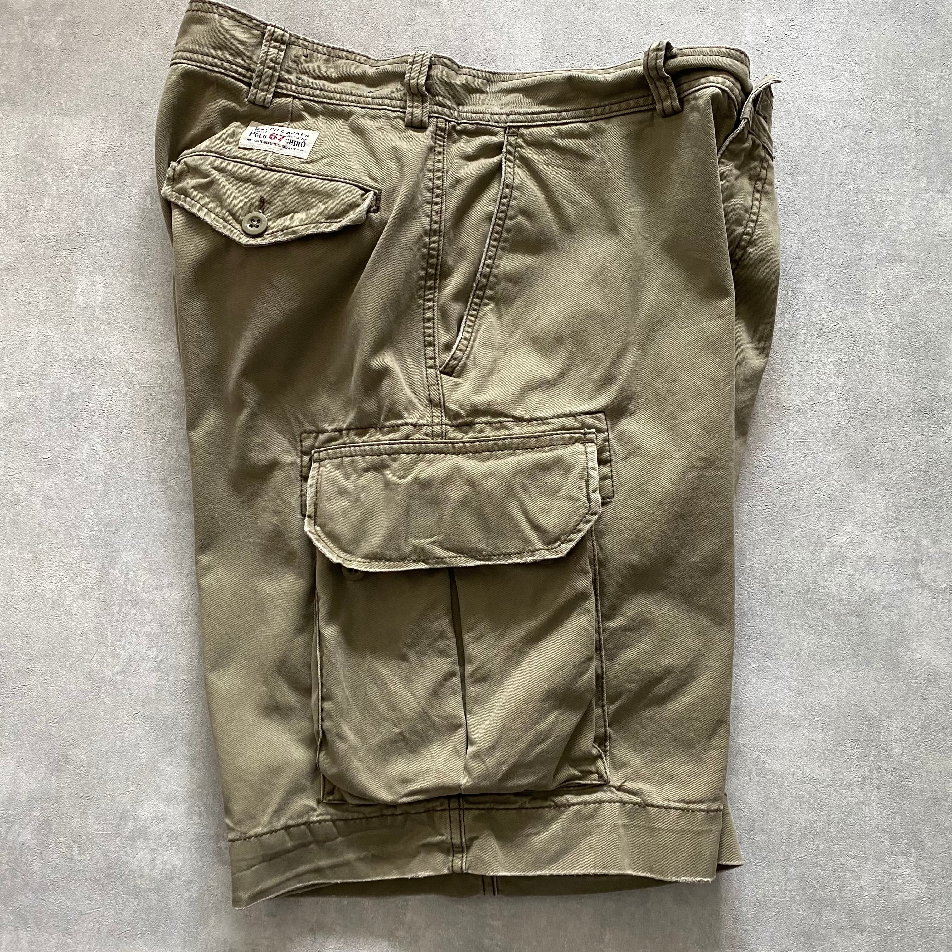 90s Polo by Ralph Lauren 97chino Cargo shorts{ 90s ポロ 90s Polo by Ralph Lauren 97chino Cargo shorts{ 90s ポロ
