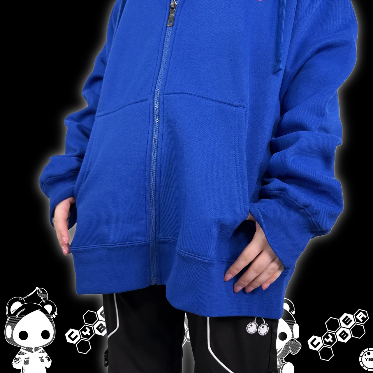 UNISEX ZIP OUTER【ロイヤルブルー】