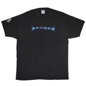 USED【XL】Vintage 90s Movie Sphere Tee / Hanes ©1997 Warner Bros.