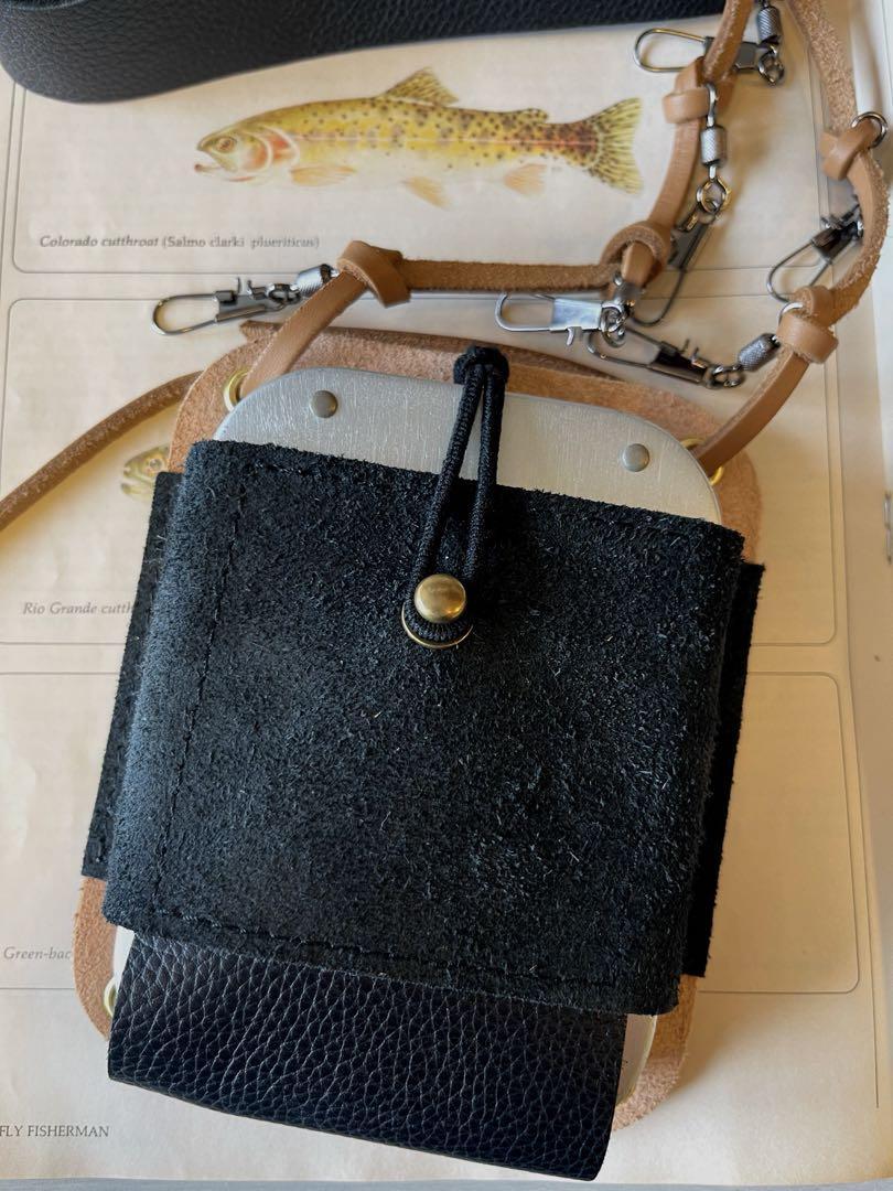 レザーラニヤードボックス Lanyardbox ブラックバックスキン | L