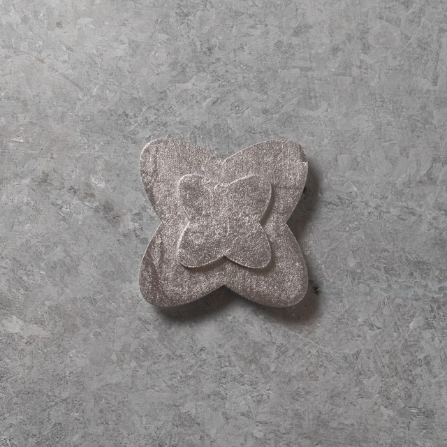 Framing Brooch.  Ⅱ “ Double ” 銀箔