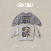 韓国子供服 / BANANA J / 26Autumn / ファニーデイ スウェット / 秋服 / キッズ *XS~JS*