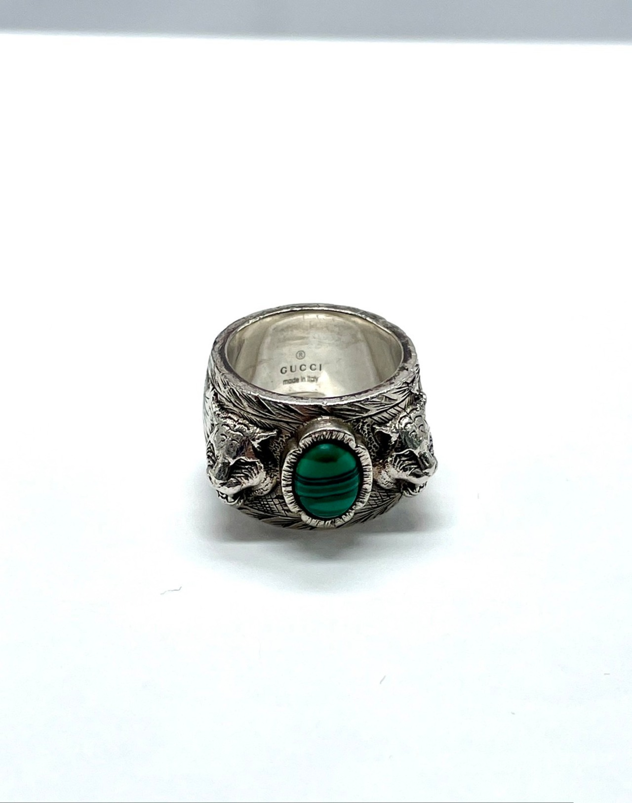 GUCCI　ガーデンキャットヘッドリング