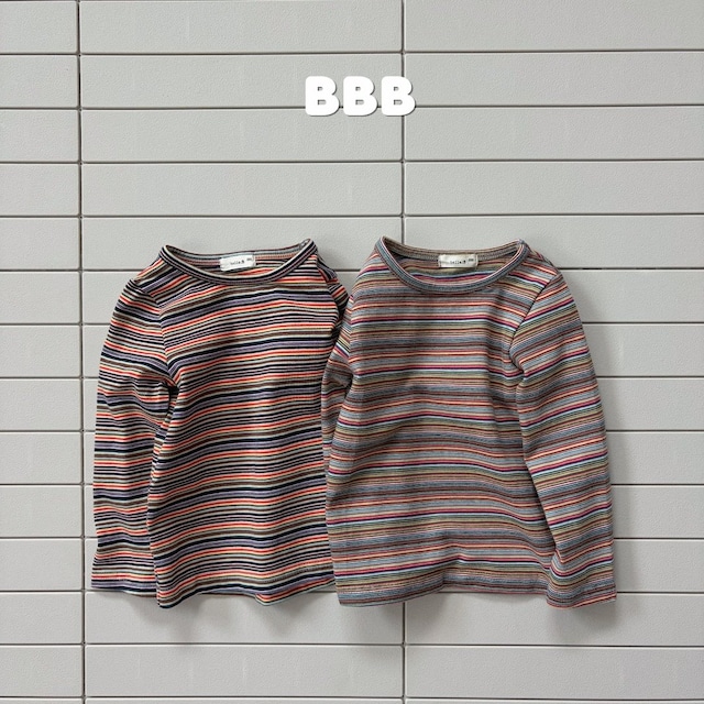 【取寄】bella bambina|rainbow basic tee|レインボーベーシックT|XXS-XL|kids|26 autumn