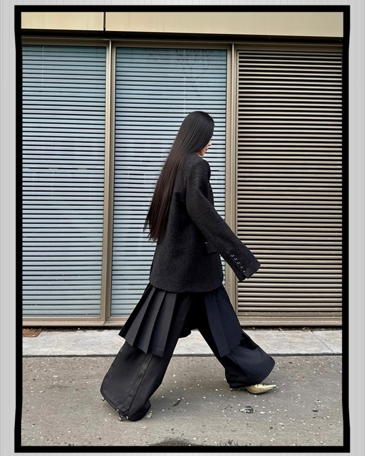 BALIANG Removable Pleated Half Skirt