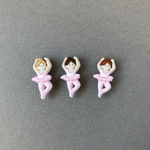 JJボタン バレリーナのボタンパック(3p)