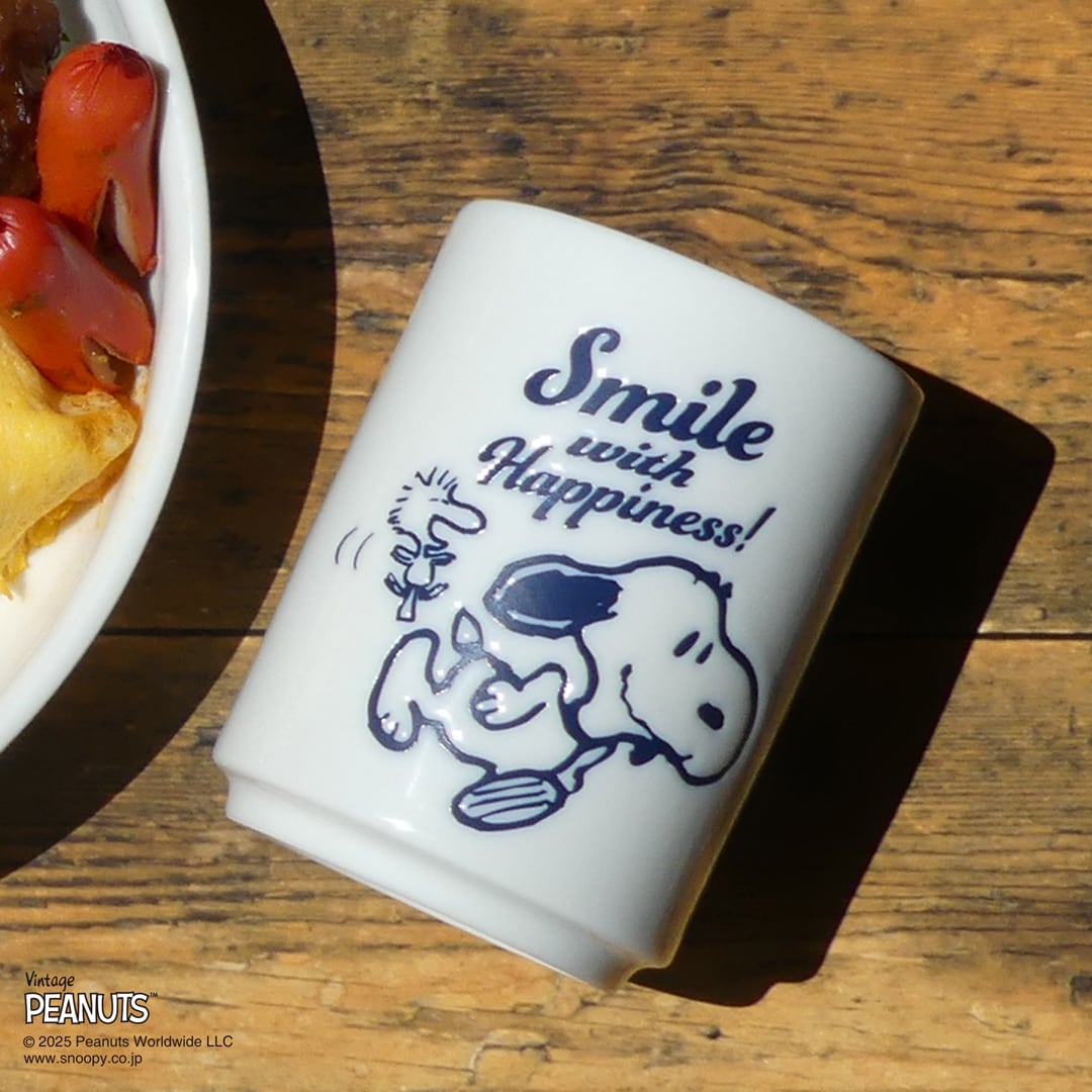 PEANUTS】寿司湯呑(ホワイト)【SN2900】SN2901-327 | yamaka official