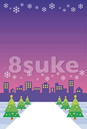 イラスト素材 冬 年末の背景 バックグラウンド ベクター Jpg 8sukeの人物イラスト屋 かわいいベクター素材のダウンロード販売