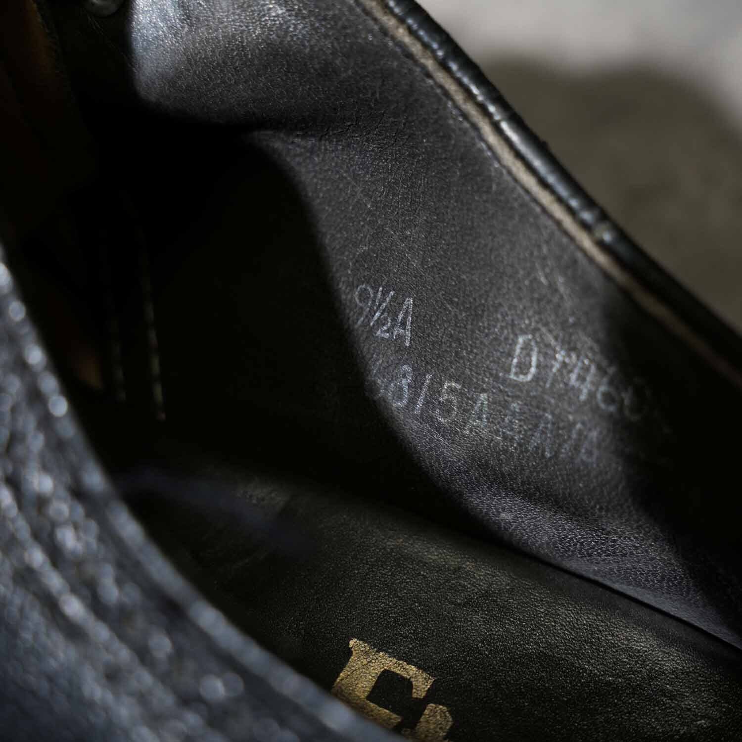 Etonic Fashions by Eaton ウイングチップ レザーシューズ ブラック