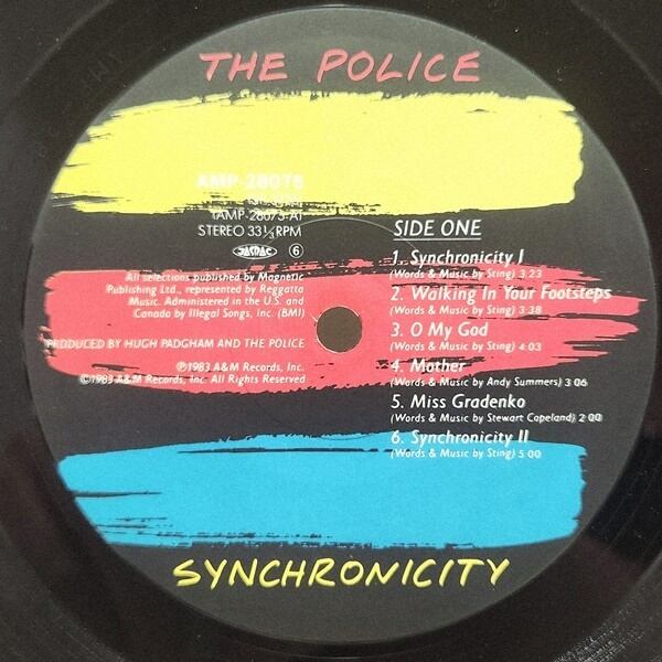 The Police / Synchronicity [AMP-28075, SP-3735] - 画像3