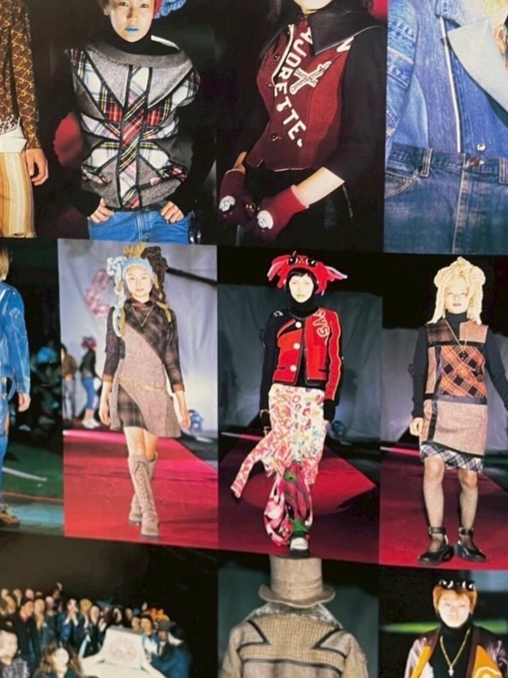 2000AW 20471120 recycle up collection paper Rebuild Denim Pants