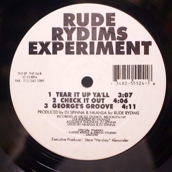Rude Rydims / Rude Rydims Experiment [TNT-24] - 画像2