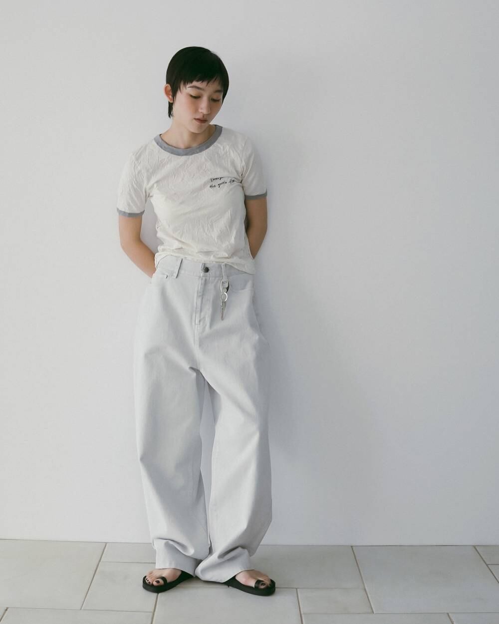 anuke 】Wide Cocoon Denim | valance 福井｜レディース セレクト