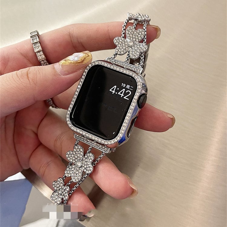 Apple watch アップルウォッチ キラキラ バンド ベルトIVB - 金属ベルト