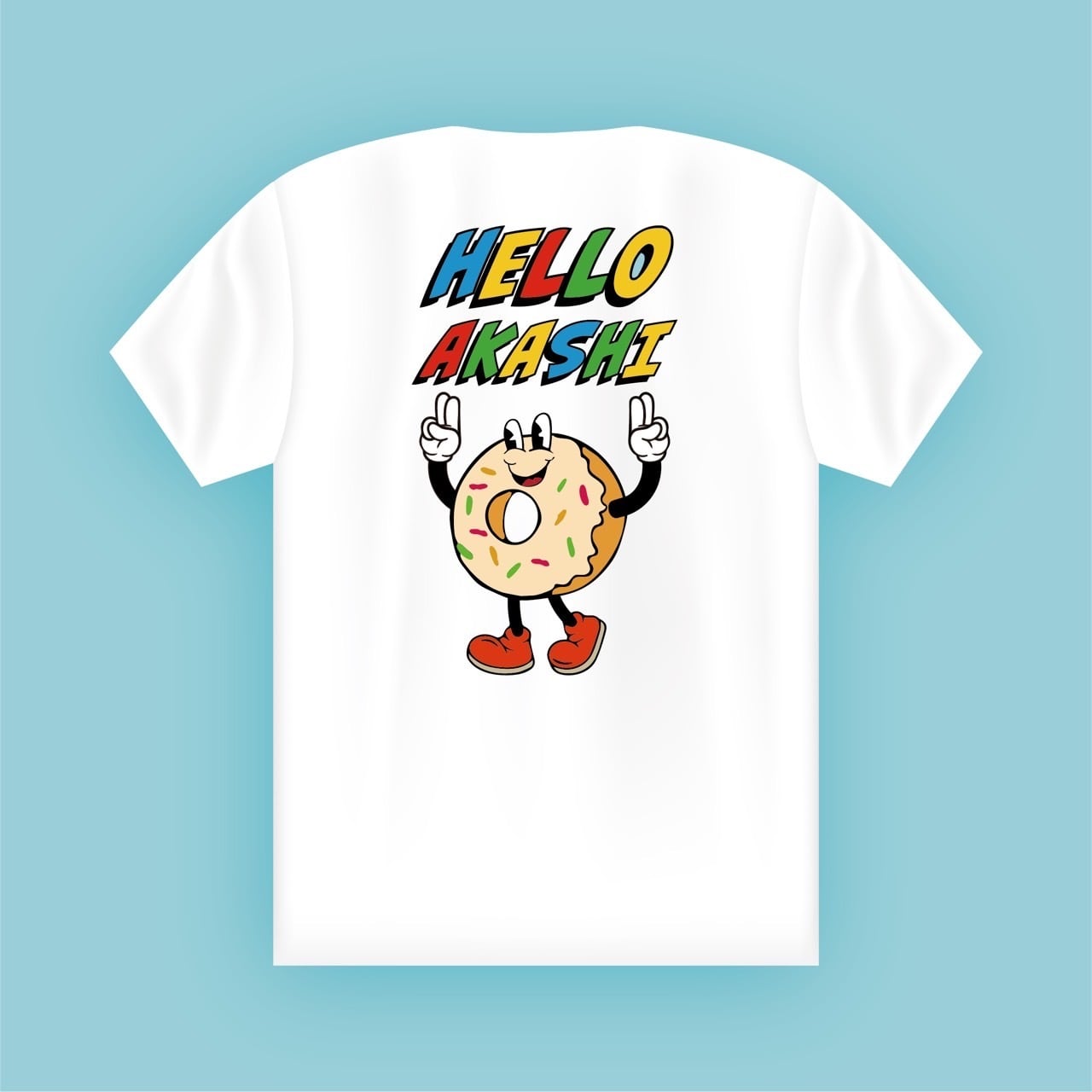 BREADMAN AKASHI Hello Tシャツ　XXXL